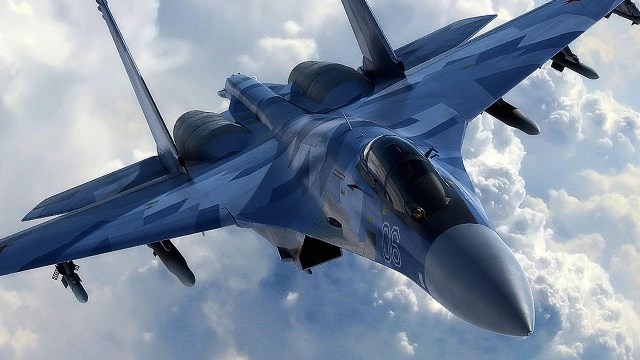 Российский истребитель перехватил самолет США